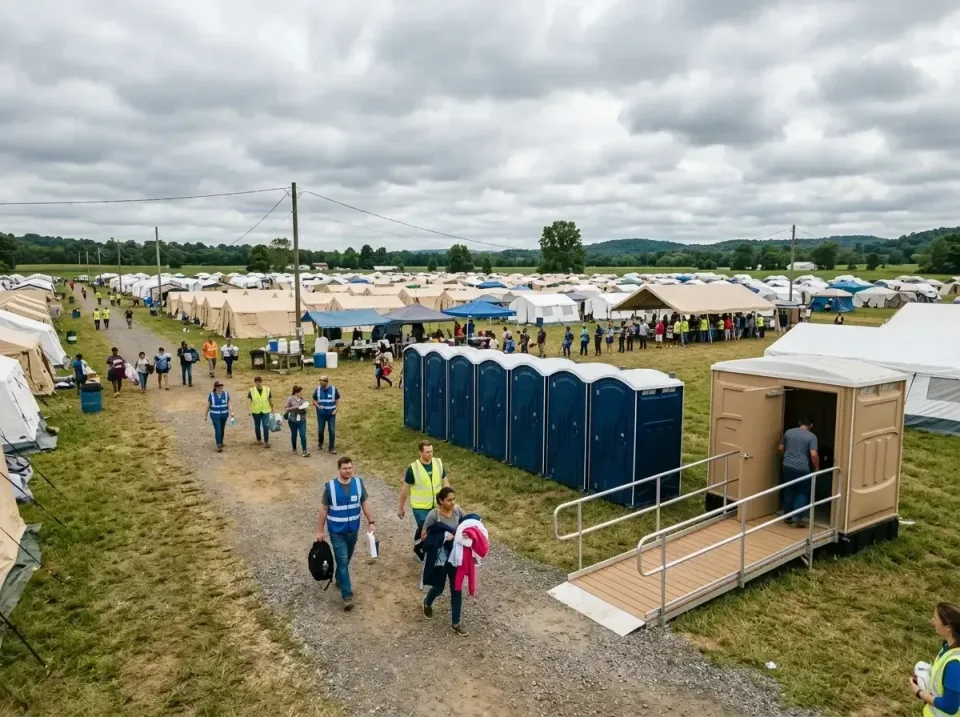 disaster-relief-camp-restrooms-010 — frequently asked questions, Dumpster & Portable Bathrooms Rental in Palmview South, TX